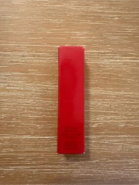 Sleek Red Lipstick Tube - Vibrant Red